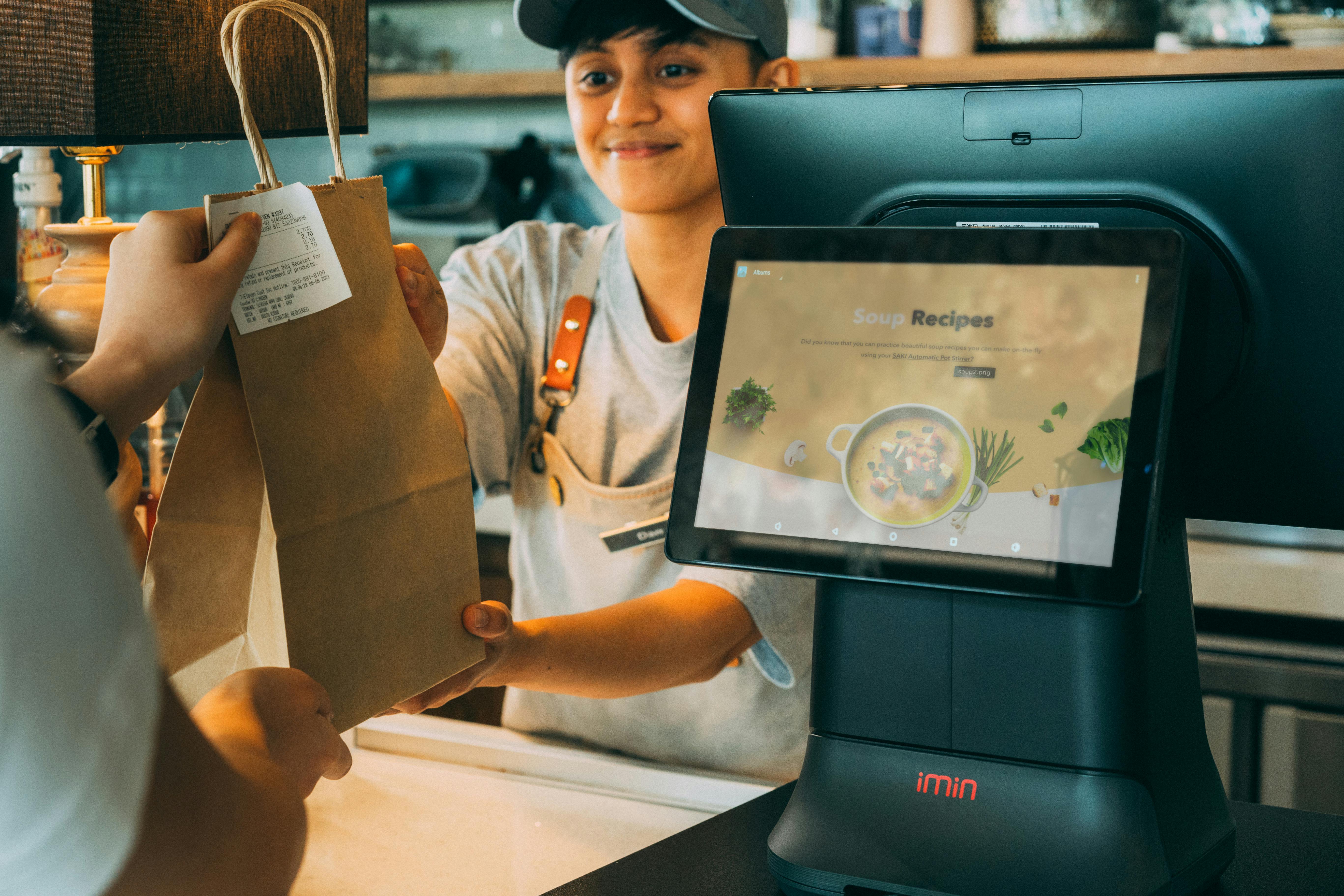 Coffee shop employee